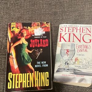 Stephen King Book Set - Joyland & Everything's Eventual Paperback